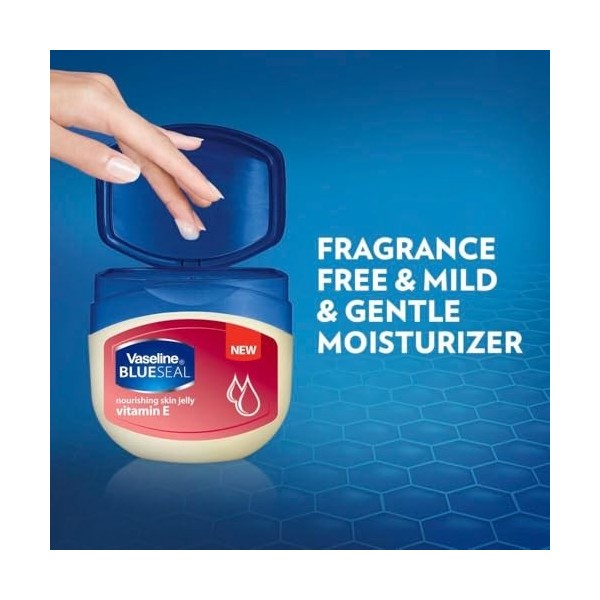 Vasline Blue Seal Nourishing Skin Jelly Vitamin E 250ml 