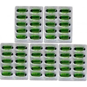 Evion evion Lot de 50 capsules de vitamine E pour le visage, les cheveux, les boutons, la peau éclatante, les cernes, le blan