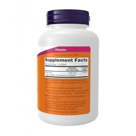 Now Foods E-400 Vitamine E naturelle d-alpha