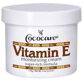 Cococare Crème hydratante à la vitamine E Formule super riche – Hydratant pour la peau haute puissance – 118 ml