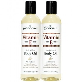 Cococare La vitamine E-Antioxydant Body Oil 8,5 oz 250ml 2 Pack 