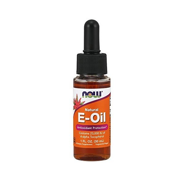 NOW Foods Vitamin E-Oil, Natural Liquid - 30 ml.