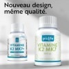 Vitamine K2 Mk7 200 mcg ménachinone 100% All-Trans – 1 Par Jour – Vit K2 Vitamine K pour la solidité osseuse & la mobilité ar