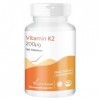 Vitamine K2-200mcg – Végan - ! POUR 6 MOIS ! – Boite de 180 comprimés | Vitamintrend®