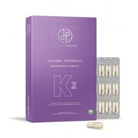 Perfect Health - Natural Vitamin K2 - Supplément Dietary - Good for Bones and Calcium Balance - Vegan 90 