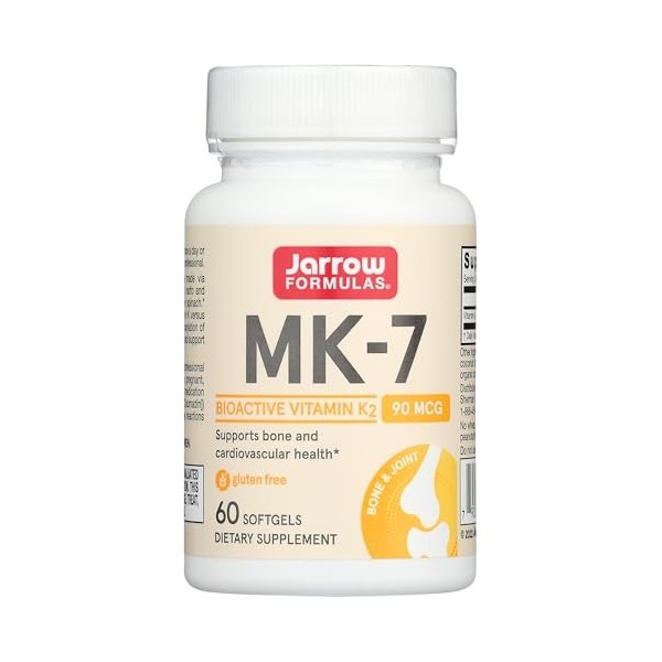 Jarrow Formulas MK-7, 90mcg - 60 softgels