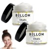 Beef Tallow Vitalis Bellom, 2026 Nouveaux Beef Tallow for Skin, Crème Hydratante 100% Naturelle au Beurre et au Miel Bio, Ing...