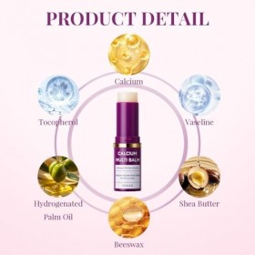 Beugo Calcium Multi Balm Volume, Anti-Âge Raffermissant Soins de la Peau pour Yeux, Pour Les Yeux Visage et Cou Traitement de...
