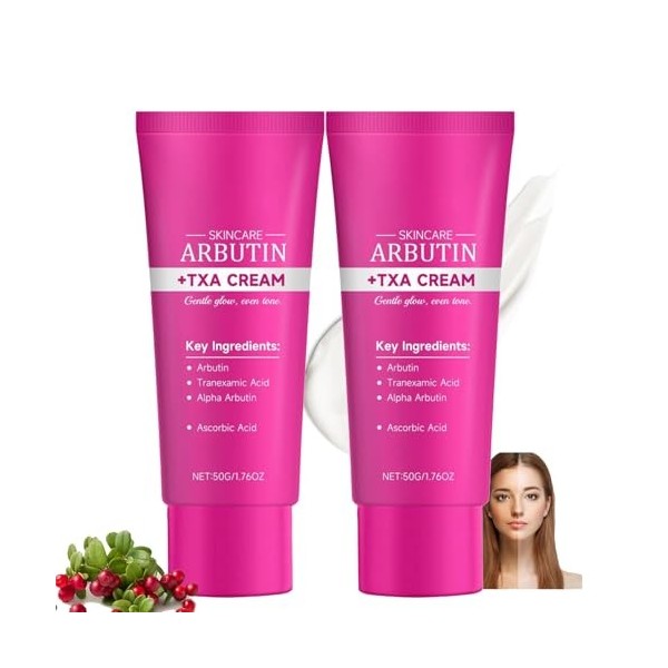 Alpha Arbutin 7 tranexamic acid 4 cream,Crème éclaircissante coréenne, 50 ml, crème hydratante quotidienne pour le visage,tex...