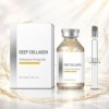 Silk Peptide Intensive Lifting Ampoule with Deep Collagen, Korean Anti Aging Face Serum for Firming, Tightening & Hydrating, ...