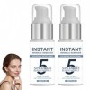 2 PCS Creme Lifting Immediat Visage 30ML×2 Creme Retinol Visage Anti Rides & Anti-Âge Hydratation Longue Durée Raffermissemen
