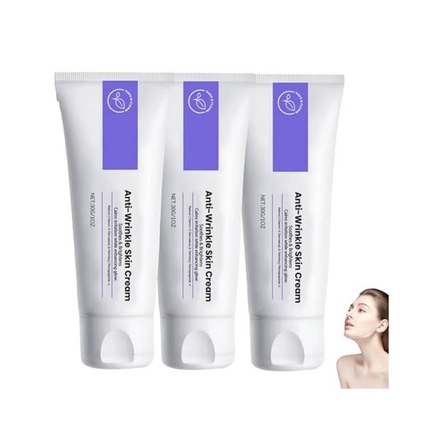 Anti Rides Puissant Immediat,Creme Lifting Immediat Visage,Crème Wrinkle Power, Combleur De Rides Immediat,Effet Lifting Inst...