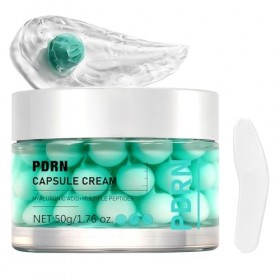 PDRN Cream Capsule, PDRN Crème Visage, Creme Visage Hydratante avec pdrn, Hyaluronic Acid et Multiple Peptides, Nourrit en Pr