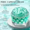 PDRN Cream Capsule, PDRN Crème Visage, Creme Visage Hydratante avec pdrn, Hyaluronic Acid et Multiple Peptides, Nourrit en Pr