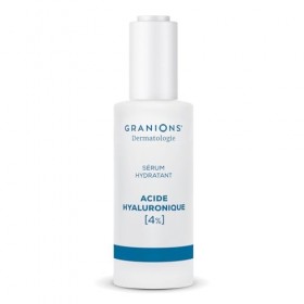 GRANIONS Serum Acide Hyaluronique 4% – Acide Hyaluronique Hydratation Intense, Repulpe et Lisse la Peau – Skincare Beauté - T