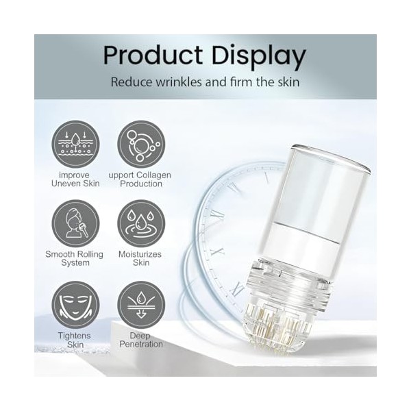 1+3 Micro Infusion System -micro infusion anti-âge,Système de pour le visage - Kit de de beauté - Hydratant profondément -Sér