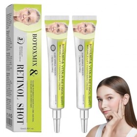 Botoxmix & Vita-A Retinol Shot Crème raffermissante anti-rides, lotion corporelle au rétinol avancé, crème anti-rides – Minim
