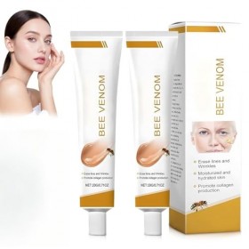 Crème anti-rides, crème pour le visage à lacide hyaluronique pour une hydratation en profondeur, réduction des rides