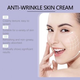 3PC Anti Rides Puissant Immediat, Wrinkle Power, Rétinol Creme Liftante Anti rides Instantané, Combleur de Rides Immediat, Él
