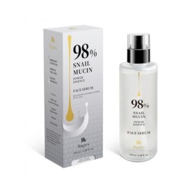 Serum Visage 98% Snail Mucin, Sérum Hydratant Visage enrichi en Collagene et Acide Hyaluronique, Niacinamide pour Skincare, S