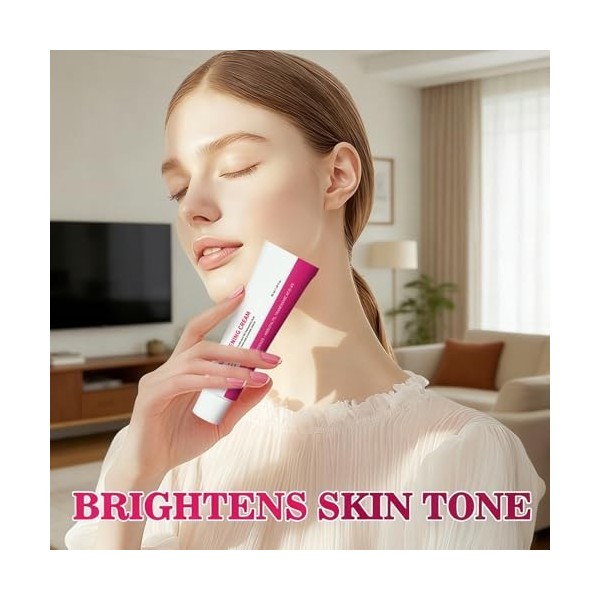 Crème Visage Éclat | 50ml Crème Hydratante Fermeté Éclat, Format Léger | de Nuit Visage,Pour Voyage, Rituel de Jour, Soin du 