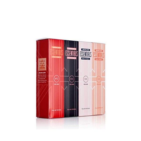 Milton-Lloyd Essentials Quad Pack - Fragrance for Women - 4 x 50ml Eau de Parfum