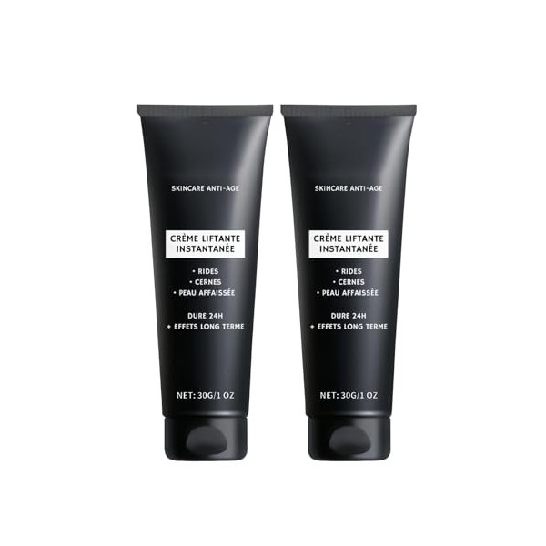 Creme Instant, Creme Lifting Immediat Visage, Liftante Instantanée Pour le Visage, Anti Rides Puissant Instantané, Combleur d
