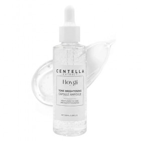 Madagascar Centella Ampoule Sérum avec Centella Asiatica Extract et Niacinamide pour Éclaircissement du Teint,Convient à Tous