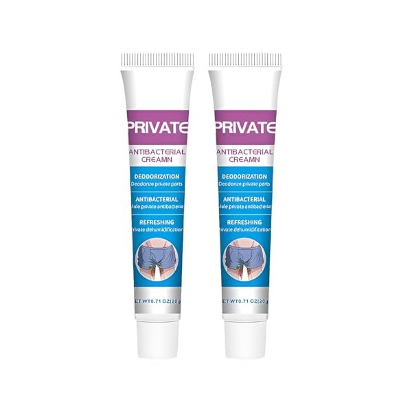 RGKY 2 PCS Crème Nettoyante Douce pour lHygiène Intime Masculine | Formule Respecteuse pour le Confort Quotidien | Usage Ext