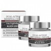 Keraerase Dual-Action Renewal Cream,Skin Treatment Cream,Black and White Rice Soothing Repair Creams,Natural Body Serum,Effec