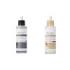 Glowche MOOLINSE Peel Shot GlowRice Ampoule white+black Crème Jour et Nuit