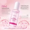 GRANIONS SERUM ACIDE GLYCOLIQUE 12% EXFOLIANT + AHA – Peeling Serum Visage Exfoliation Intense & Teint Éclatant – Skincare Be