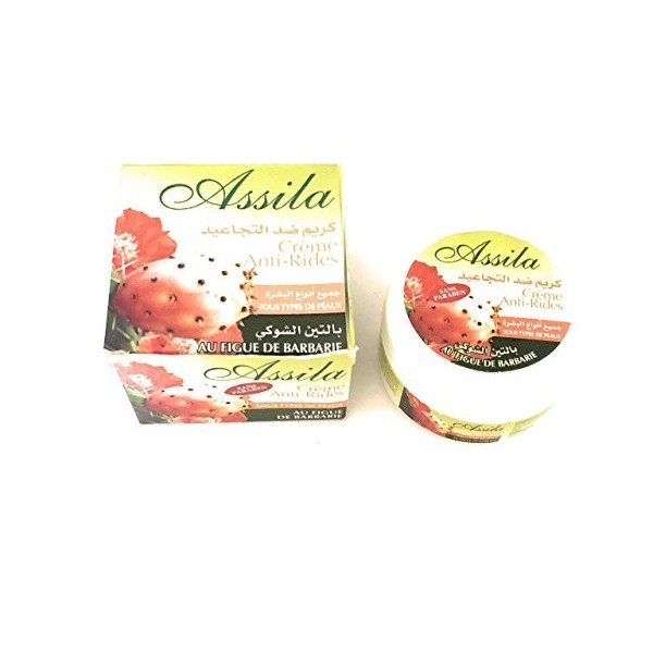 Crème Anti-Rides Figue de barbarie 100% Naturel 100ml