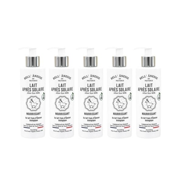 Bell Ânesse Provence Sérum Visage au Lait d’Ânesse Bio – Soin Hydratant & Régénérant – Peaux Sèches et Sensibles – Lot de 1 C...