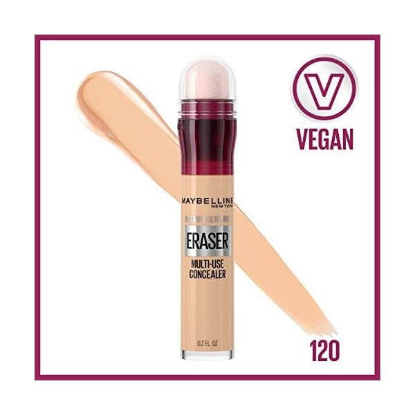 MAYBELLINE - Instant Age Rewind Eraser Dark Circles Treatment Concealer 120 Light - 0.2 fl. oz. 6 ml 