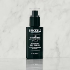 Brickell Mens Gel Hydratant Visage Brickell 6 en 1 pour Hommes, Naturel et Biologique, 50 ml, Sans Parfum