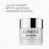 Clinique Even Better Crème Hydratante Illuminatrice SPF 20 | Quotidienne | Soin hydratant pour peaux très sèches à mixtes sèc
