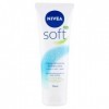 Nivea Soft Feuchtigkeitscreme, Erfrischend, Multifunktional, Körper, Gesicht, Haende, 75 ml