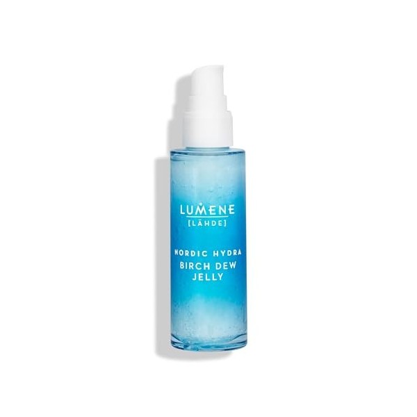 LUMENE Nordic Hydra [LAHDE] Birch Dew Jelly Sérum hydratant avec acide hyaluronique, végétalien 50 ml