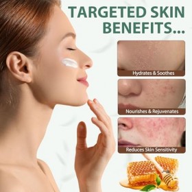 Suif de bœuf fouetté pour la peau 120 g, hydratant pour le visage et le corps, baume de suif de bœuf pour réparer les peaux s
