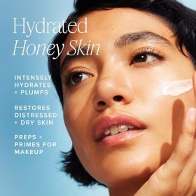 Farmacy Crème hydratante pour le visage Honey Halo Ceramide - Lotion hydratante pour le visage pour peau sèche 1,7 once Crèm...