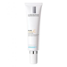 La Roche-Posay - Pure Vitamin C Légère - Crème Visage Anti-Rides - Enrichi en Acide Hyaluronique et Vitamine C - Soin Visage ...