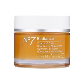 No7 - Crème hydratante éclaircissante pour le visage avec vitamine C Radiance+ FastAbs Skin Nourishing Moisturizer