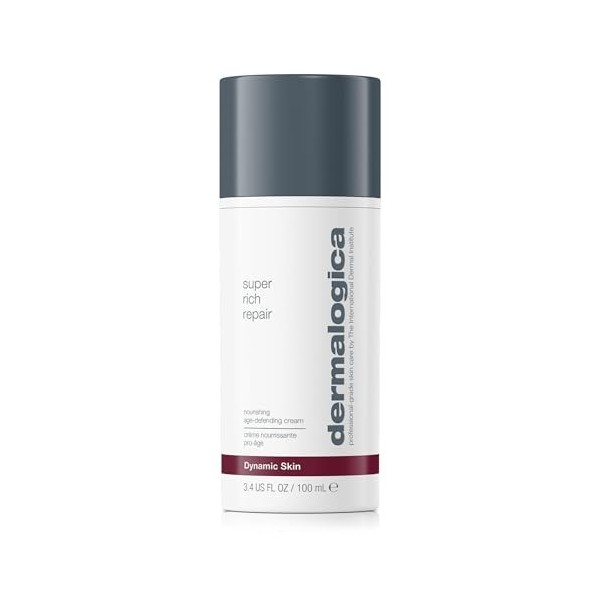 Dermalogica Super Rich Repair 15ml - Crème ultra-nourrissante à lacide hyaluronique et aux peptides. Restaure le confort et ...