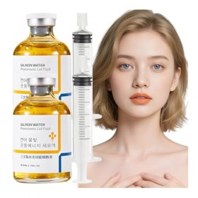 Salmon Anti-Wrinkle Serum, Salmon Water Light Anti-Wrinkle Essence, Hydrates & Moisturizes Liftingand Firming For All Skin Ty...