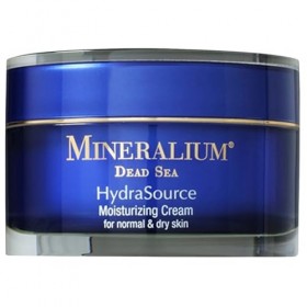 Mineralium - Crème Hydratante pour Peaux Normales à Sèches - Hydratation 12h avec Minéraux de la Mer Morte - Enrichie en Aloe