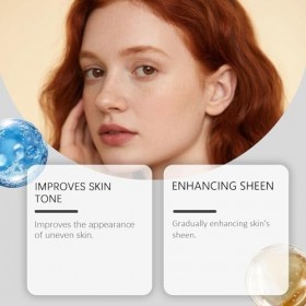 Sérum à la vitamine C pour le visage, sérum éclaircissant et anti-âge, teint irrégulier et terne, atténue les taches brunes, ...