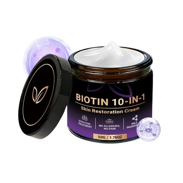 Crème réparatrice, 50 g, lotion régénérante anti-impuretés, pour réparer la barrière de protection de la peau endommagée, pou