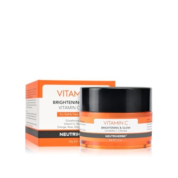 Neutriherbs : Crème Visage, Soin Lèvres & Contour des Yeux à la Vitamine C – Nourrissent, lissent et illuminent la peau.