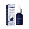 Sérum booster de collagène pour le visage, sérum de collagène anti-âge contenant du sérum pour le visage, affiner le décret à